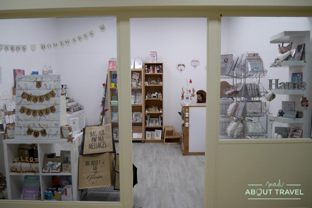 Compras en Glasgow en Navidad: colab