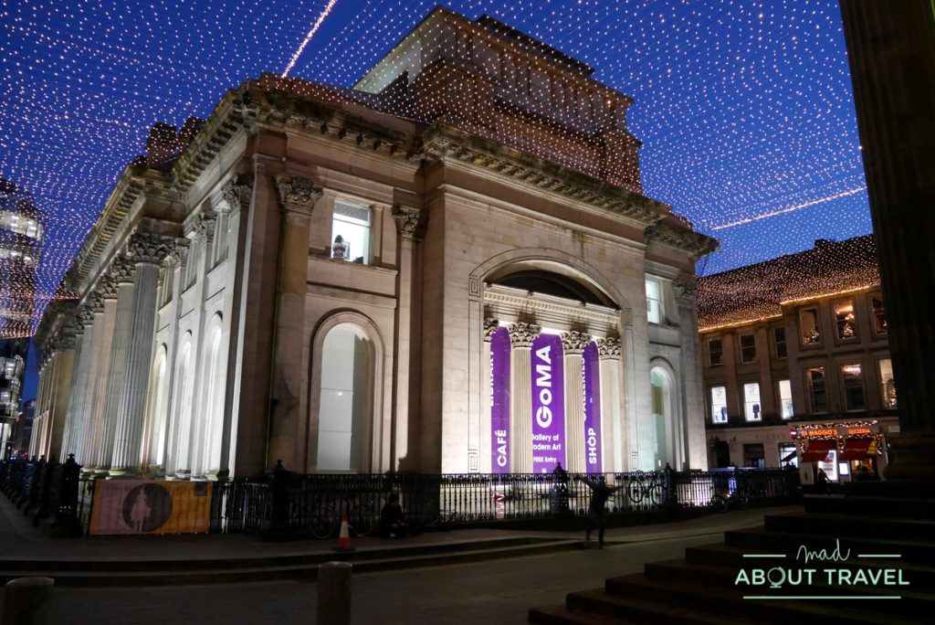 que ver en glasgow en navidad: decoración y luces