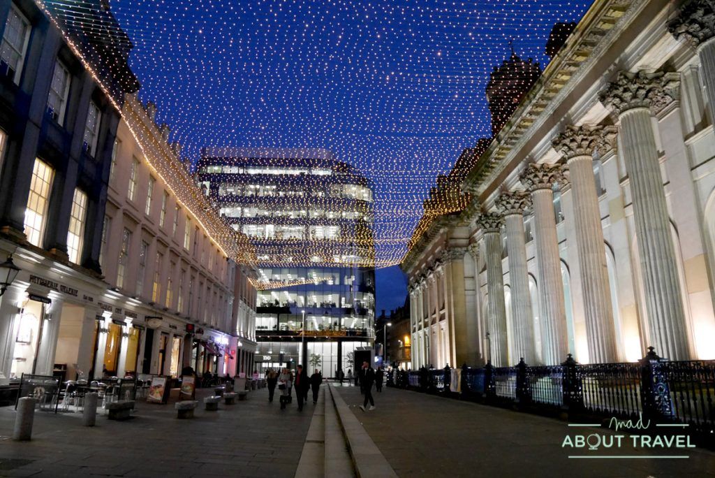 que ver en glasgow en navidad: decoración y luces
