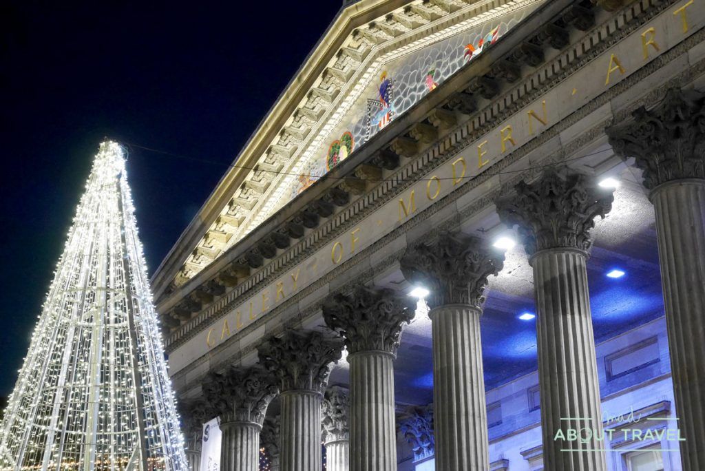 que ver en glasgow en navidad: decoración y luces