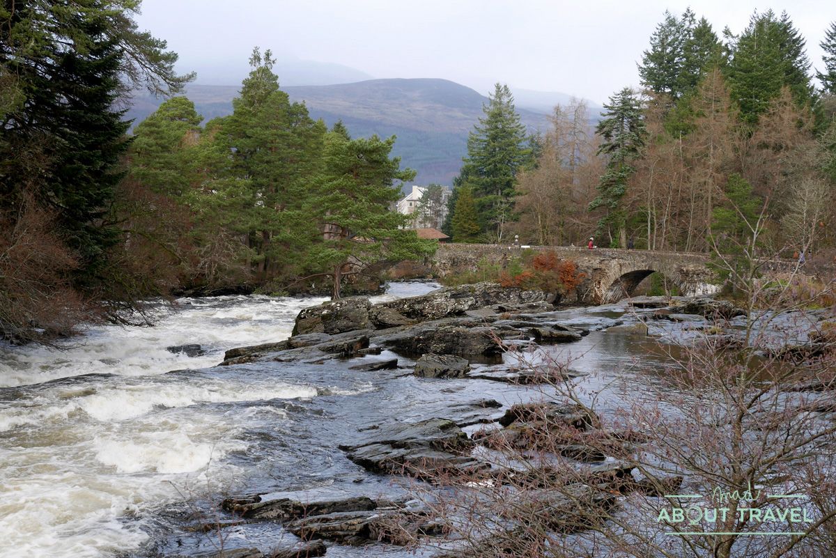 Falls of Dochart, Killin, Highlands Escocia
