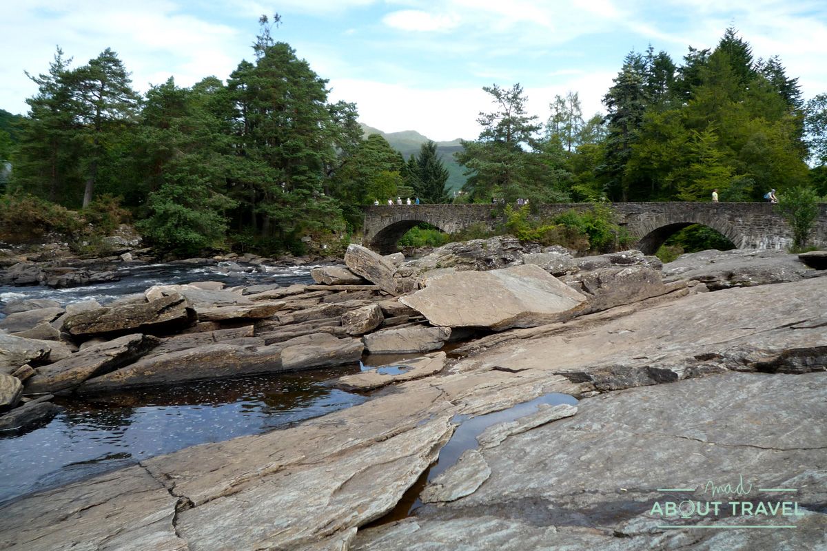 Falls of Dochart, Killin, Highlands Escocia
