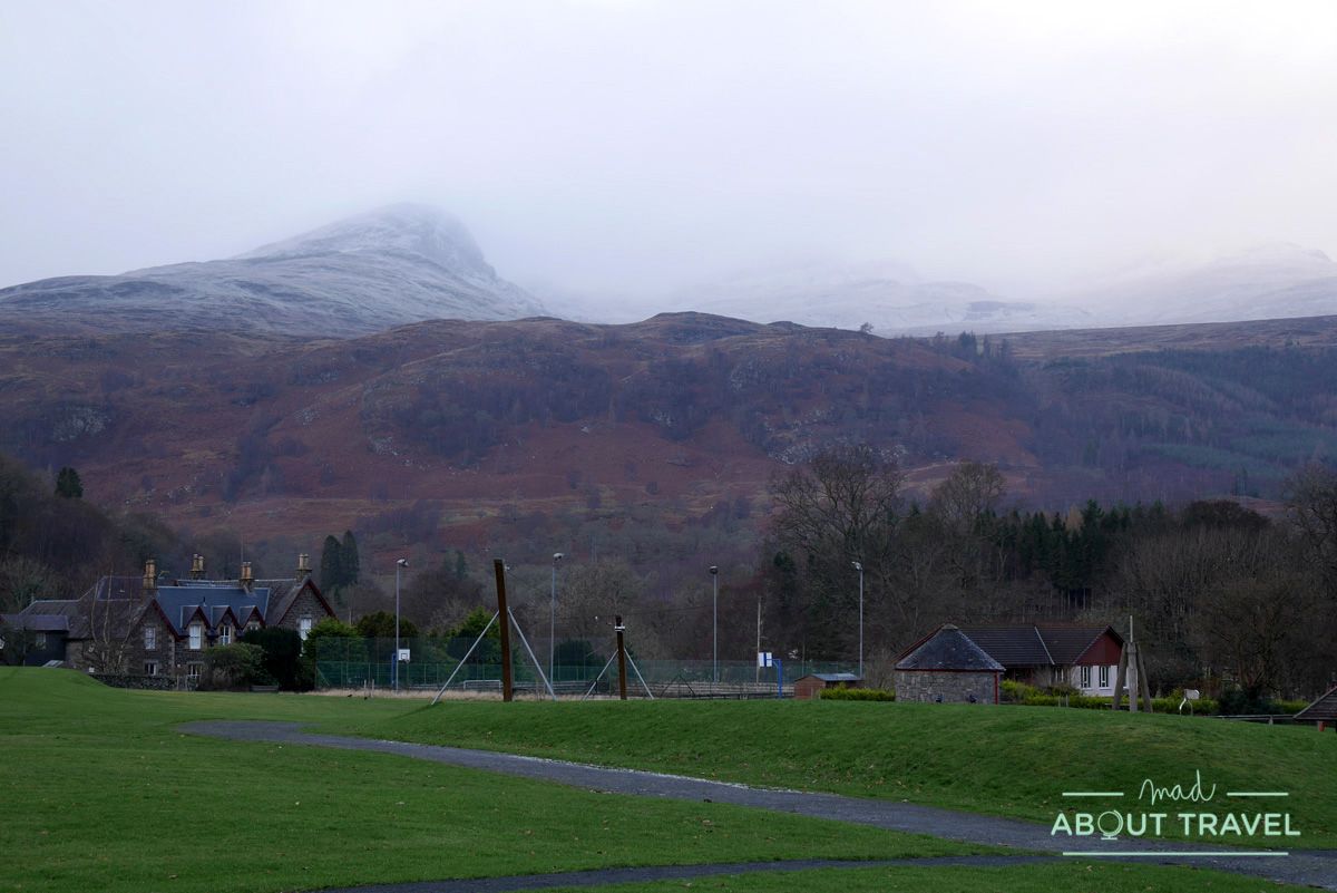 Parque de Breadalbane en Killin, Escocia