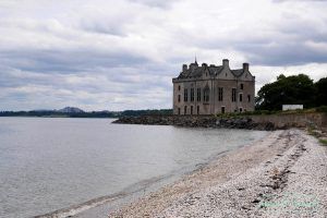ruta en bicicleta desde edimburgo: castillo de barnbougle
