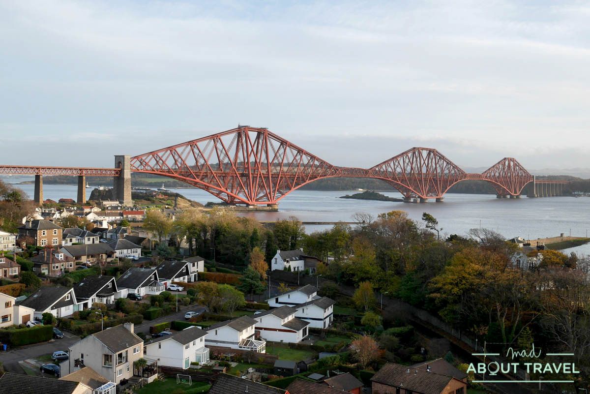 ruta en bicicleta desde Edimburgo: north queensferry