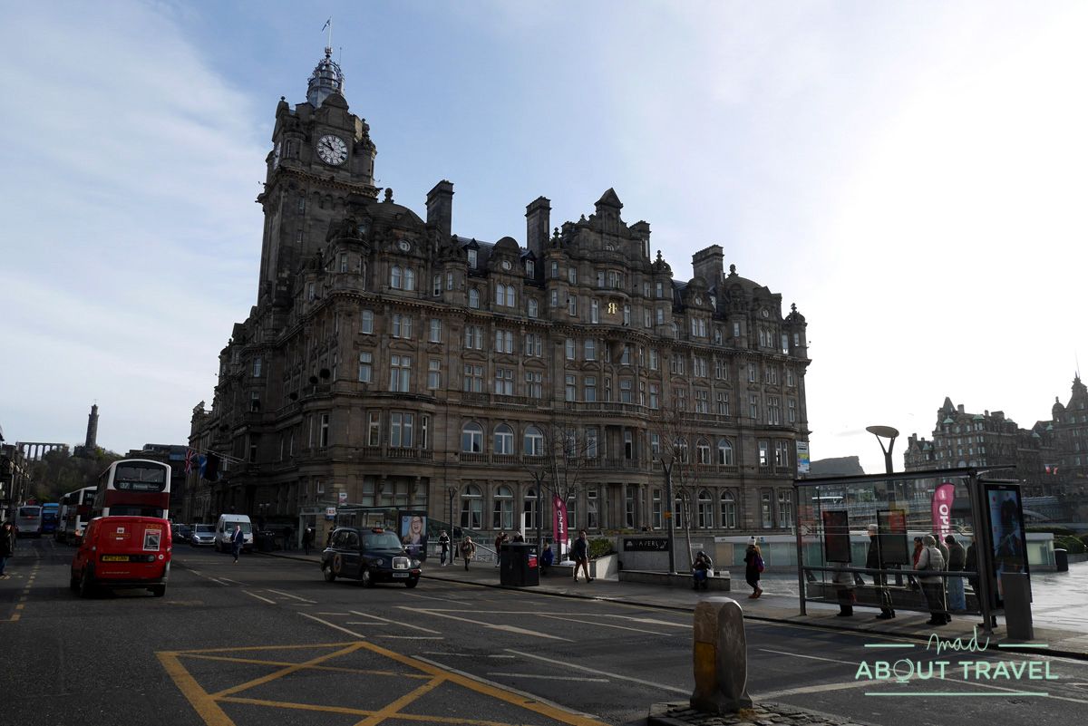 ruta de Harry Potter en Edimbugo: hotel Balmoral