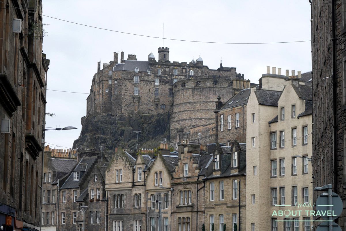 ruta de Harry Potter en Edimbugo: castillo de Edimburgo