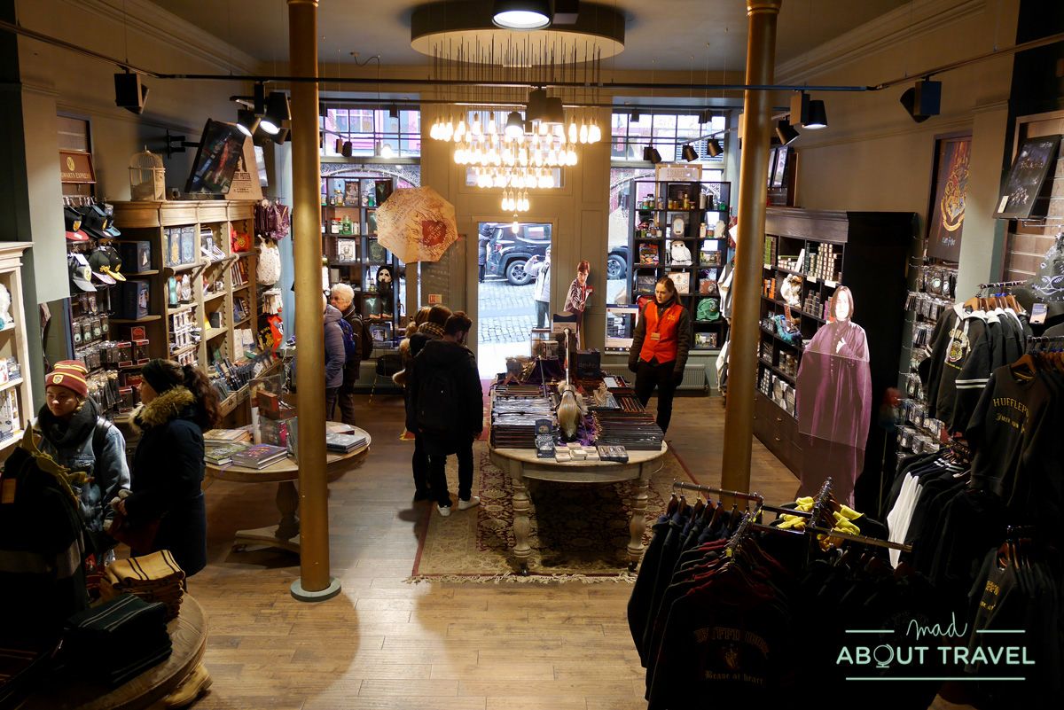 ruta de Harry Potter en Edimbugo: tiendas Harry Potter The Boy Wizard