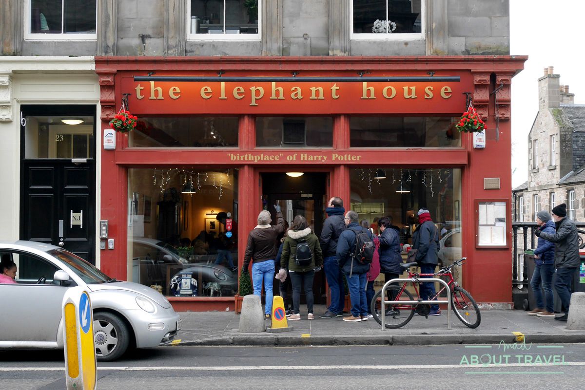 ruta de Harry Potter en Edimbugo: The Elephant House