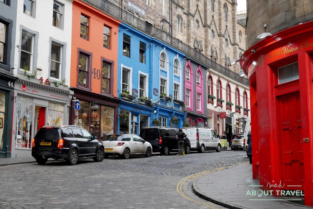 ruta de Harry Potter en Edimbugo: Victoria Street o Callejón Diagon
