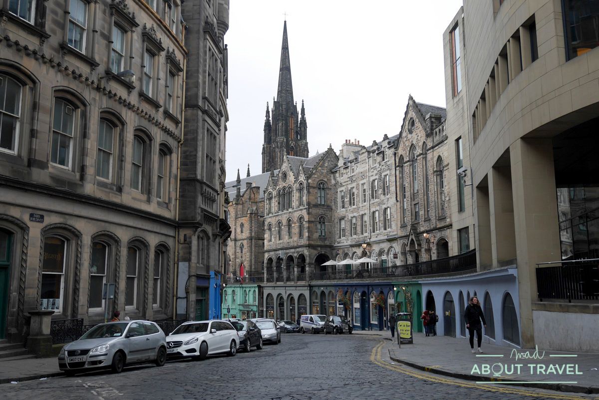ruta de Harry Potter en Edimbugo: Victoria Street o Callejón Diagon