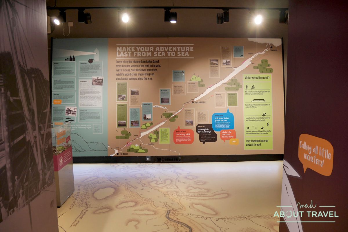 que ver en fort augustus: centro del canal de caledonia