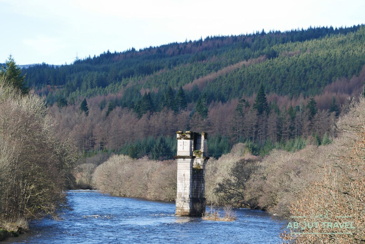 que ver en fort augustus: puente del ferrocarril