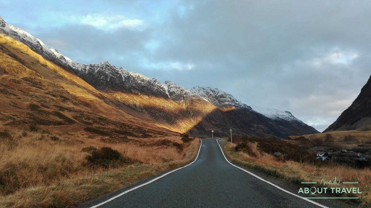 carretera de Glencoe