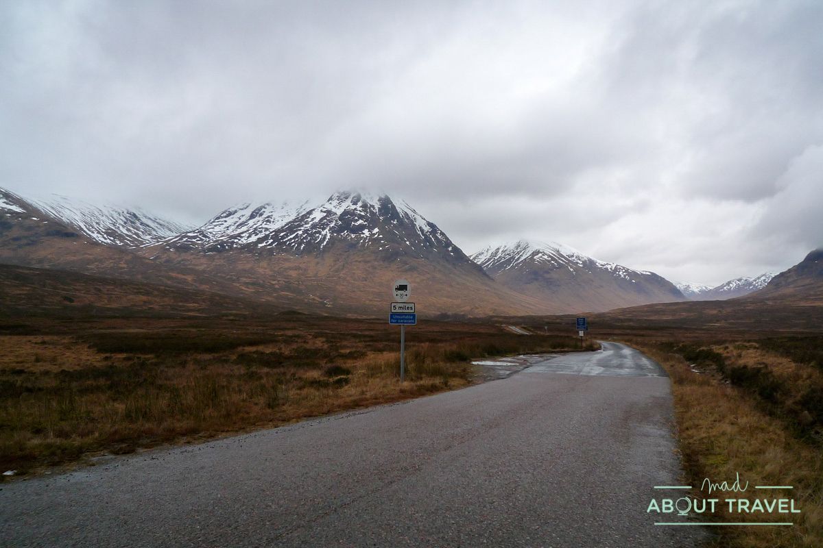 carretera de Glencoe