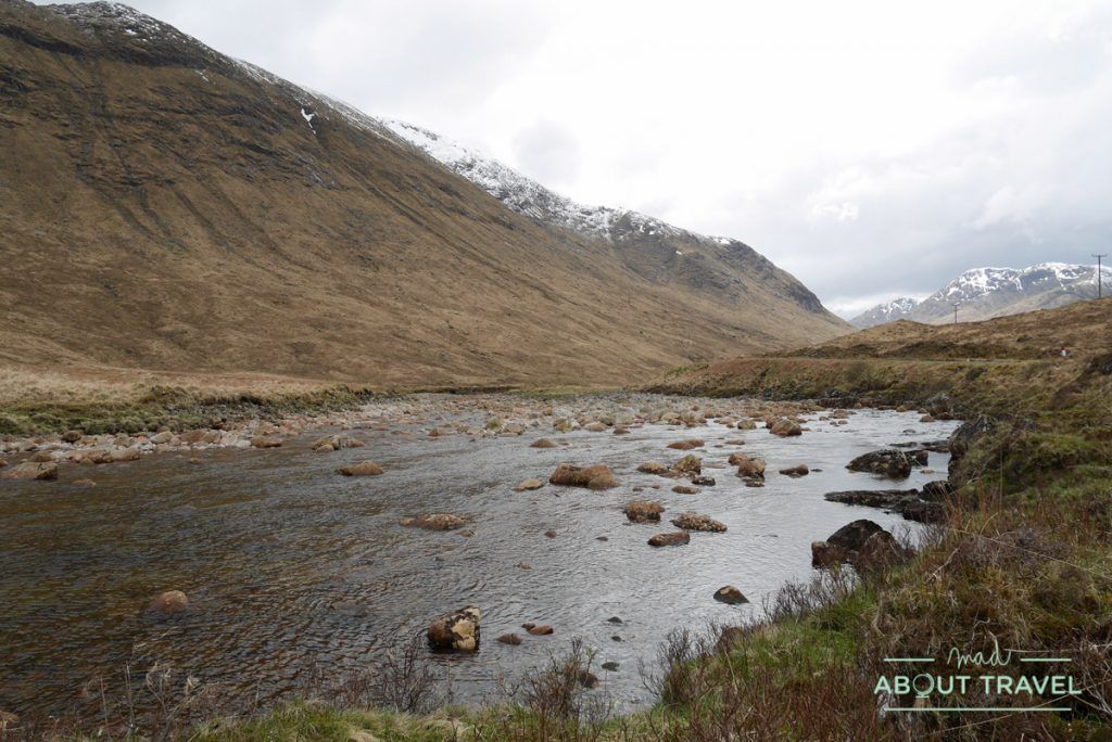 que ver en glencoe: valle de Glen Etive
