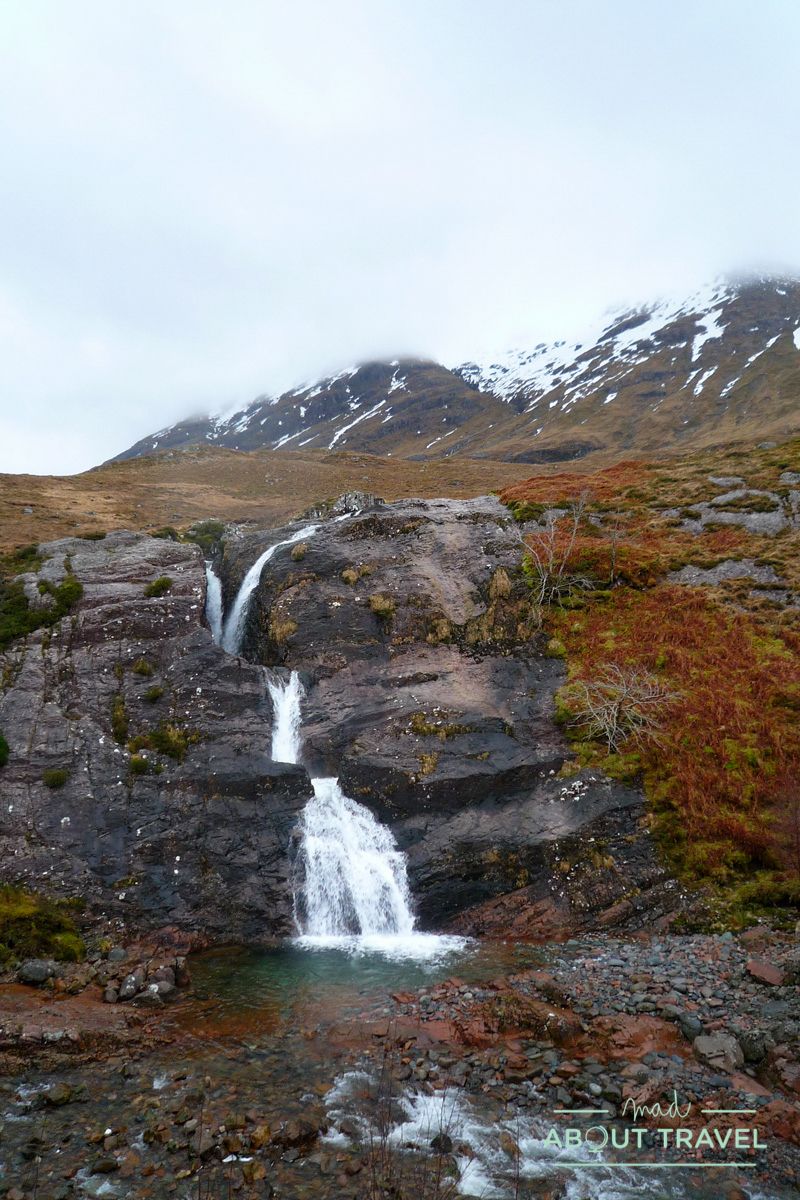 que ver en glencoe: meeting of three waters