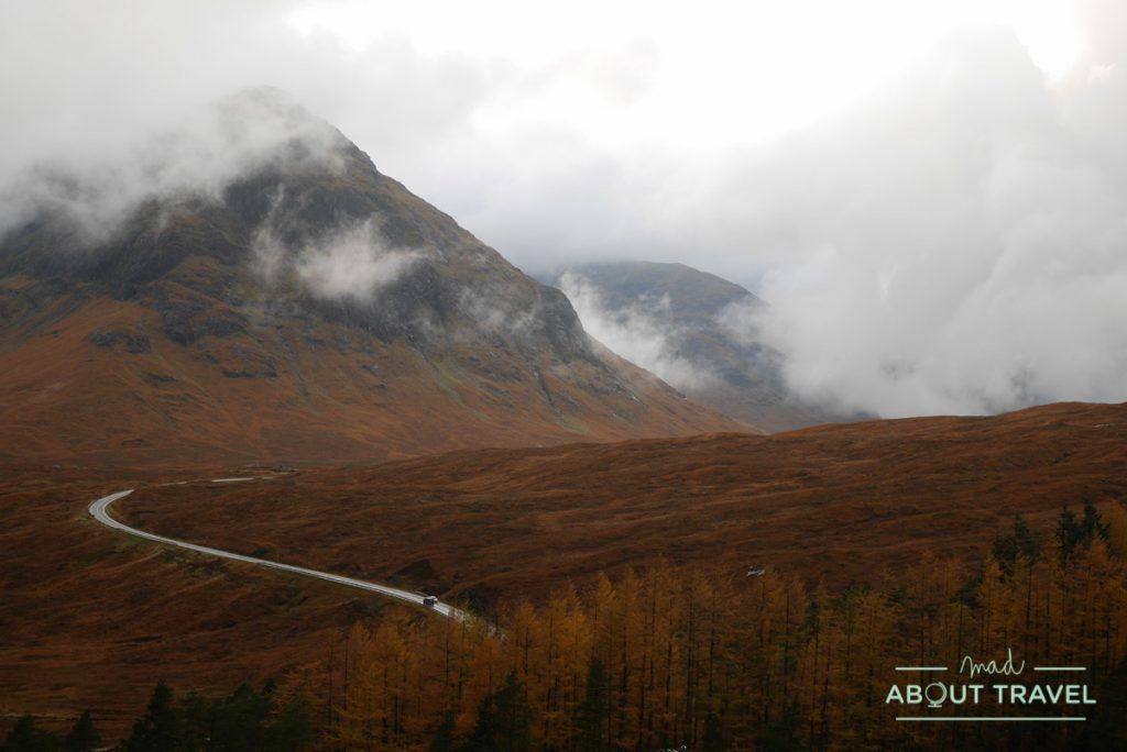 que ver en Glencoe: otoño