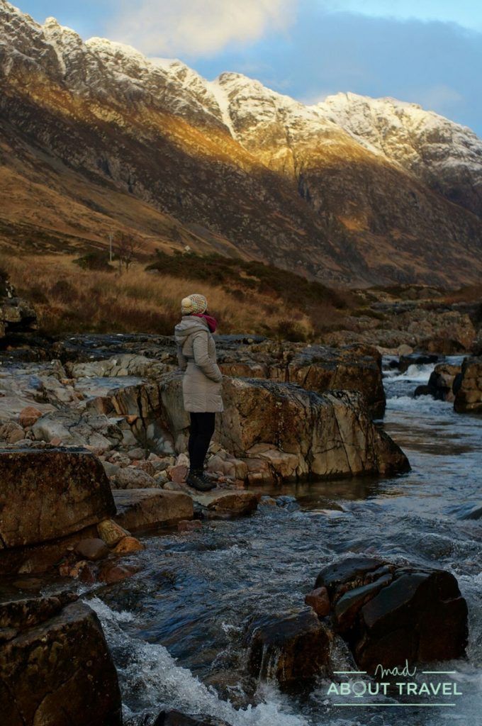 que ver en glencoe: cascada del río coe