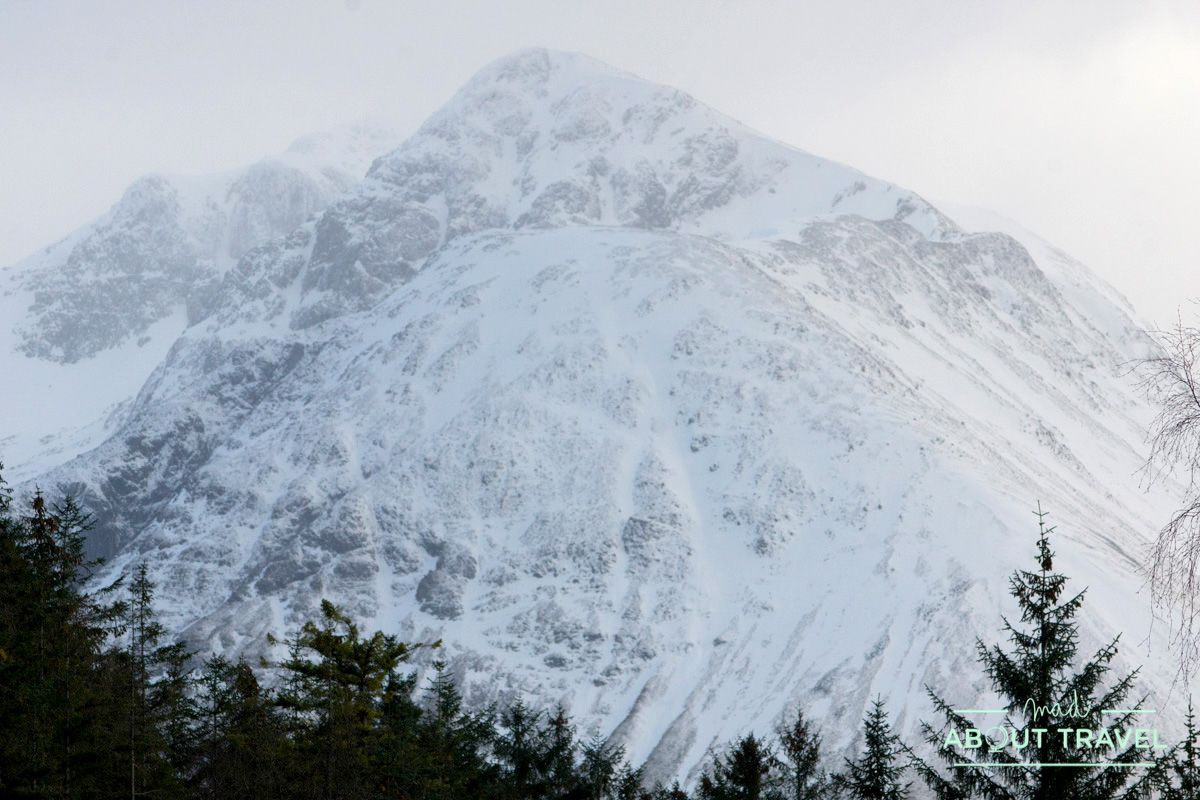 ruta senderista al Lost Valley de Glencoe