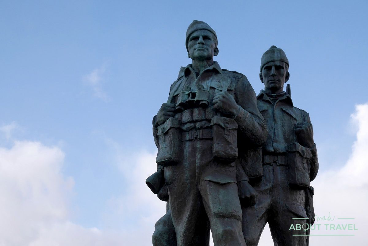 commando memorial en Spean Bridge, Highlands de Escocia