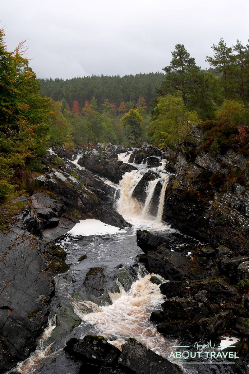 ruta north coast 500: rogie falls