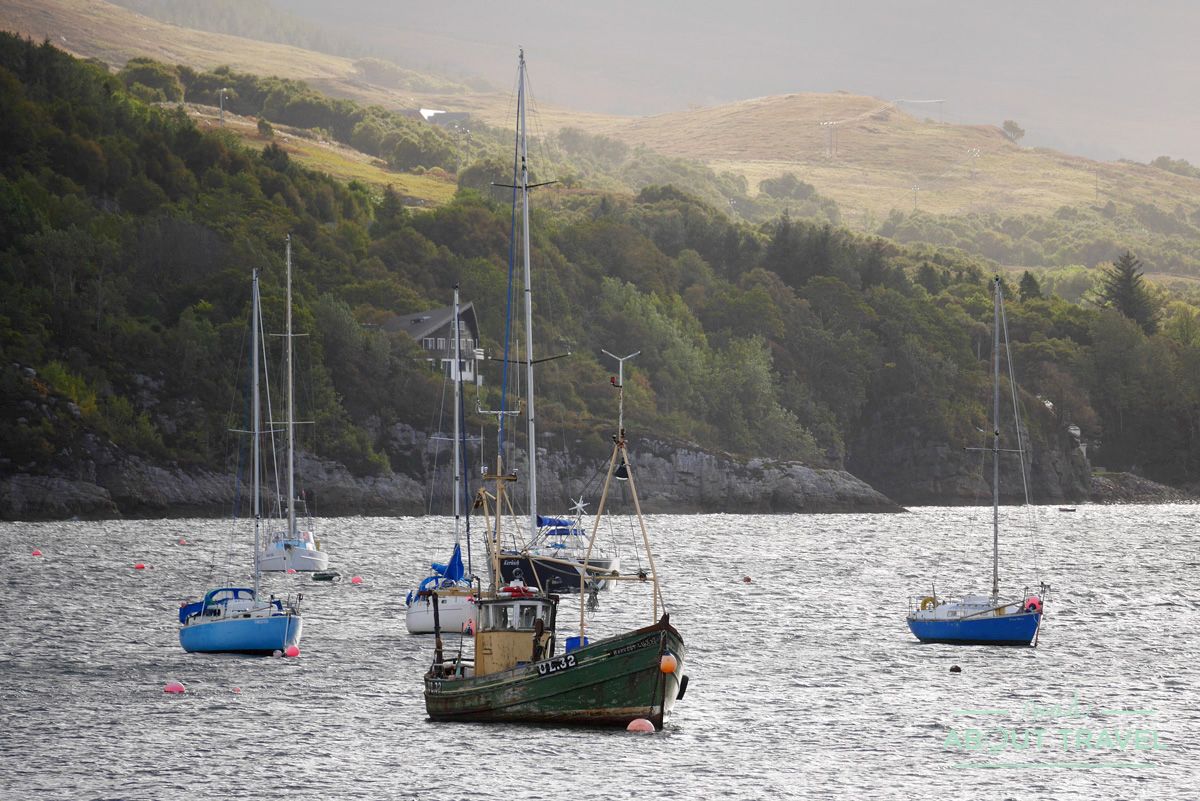 puerto de Ullapool, Escocia