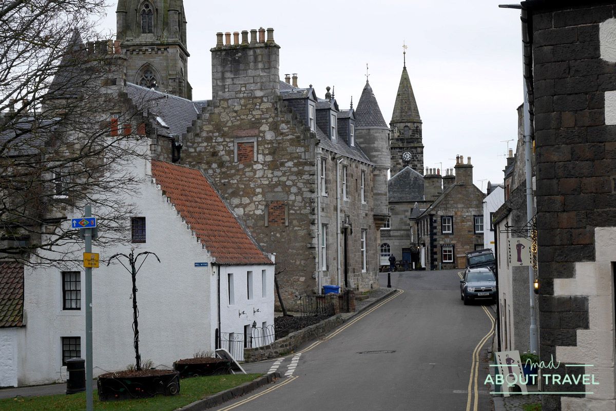 High street de falkland, escocia