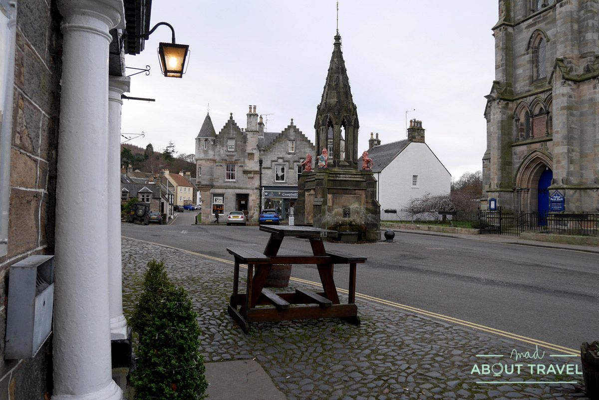 High street de falkland, escocia