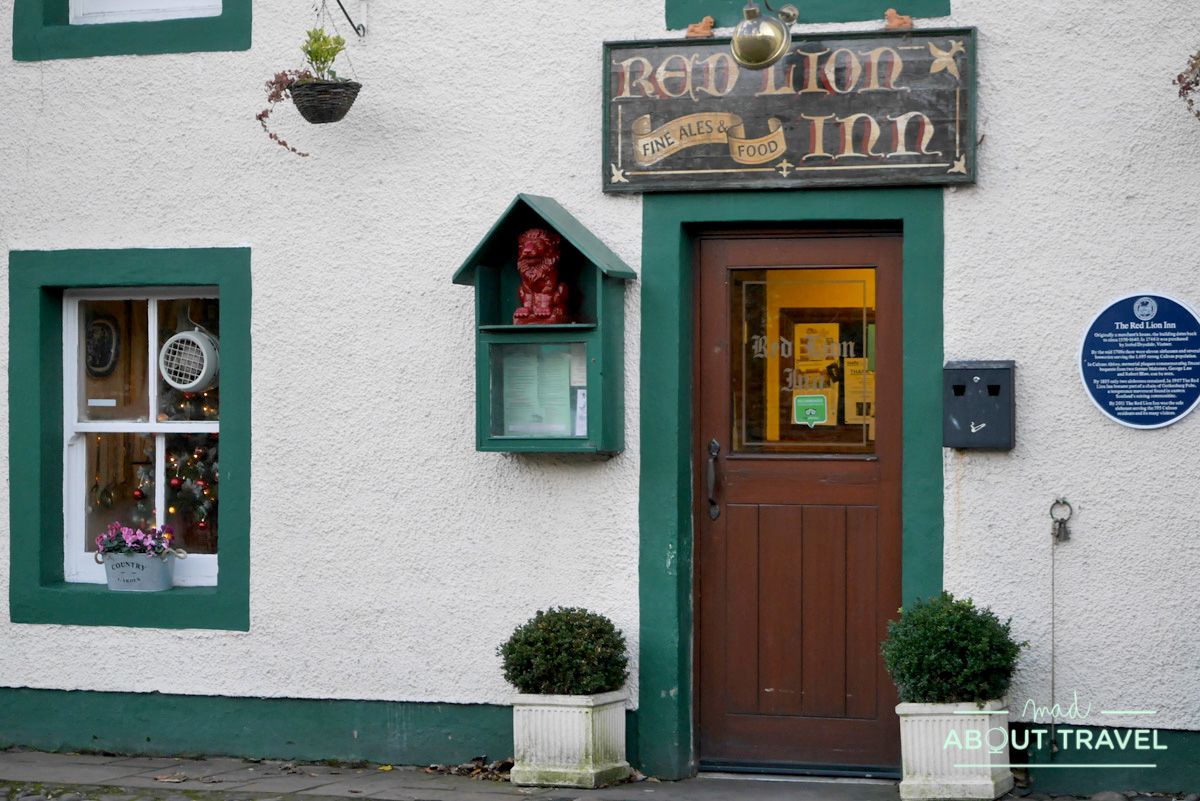 donde comer en culross: red lion inn