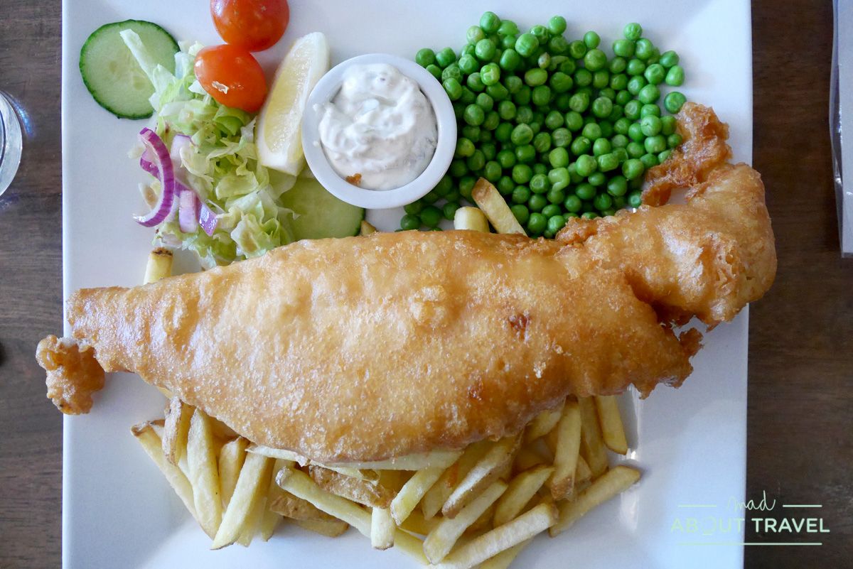 fish and chips, Dufftown