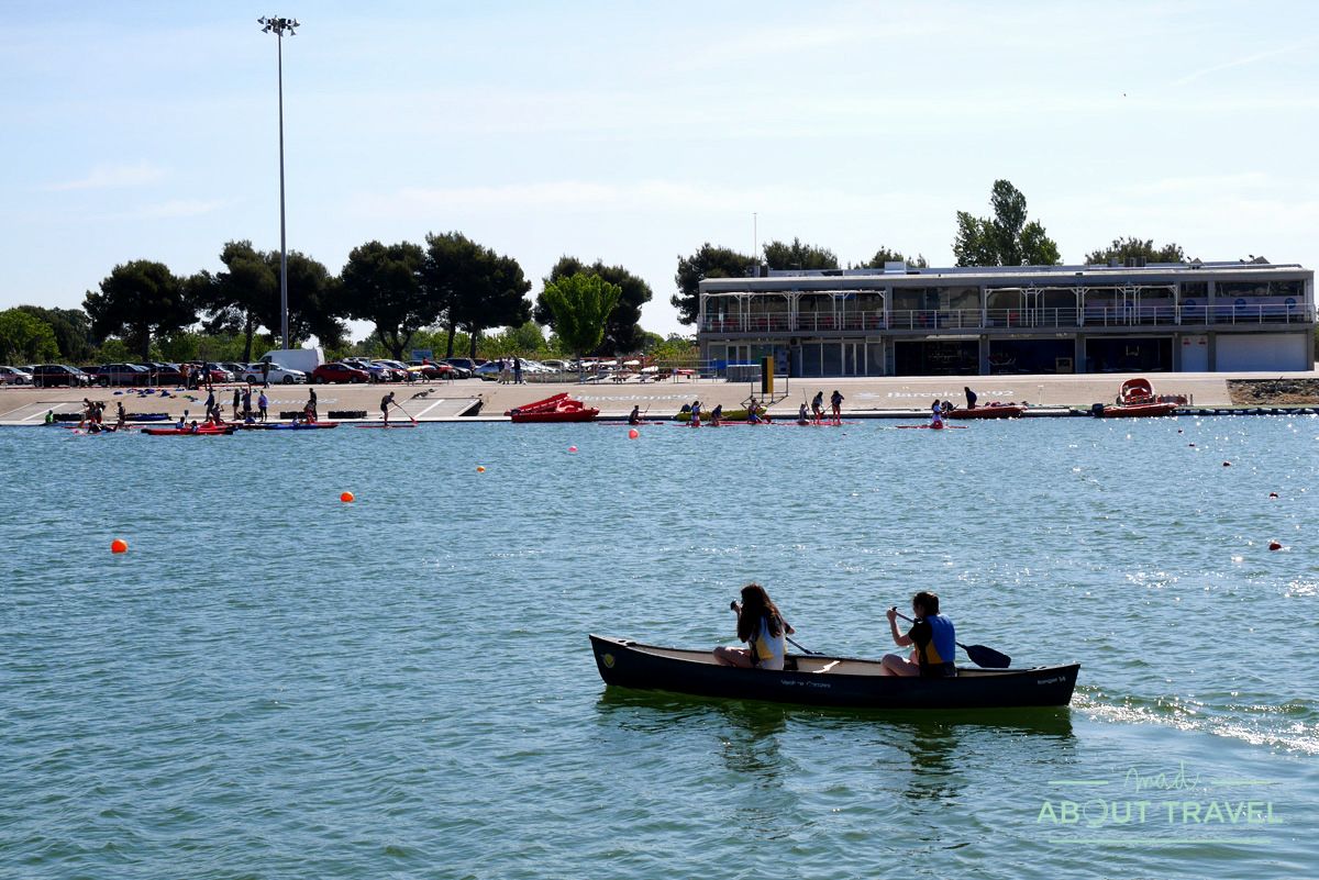 canal olimpico de castelldefels