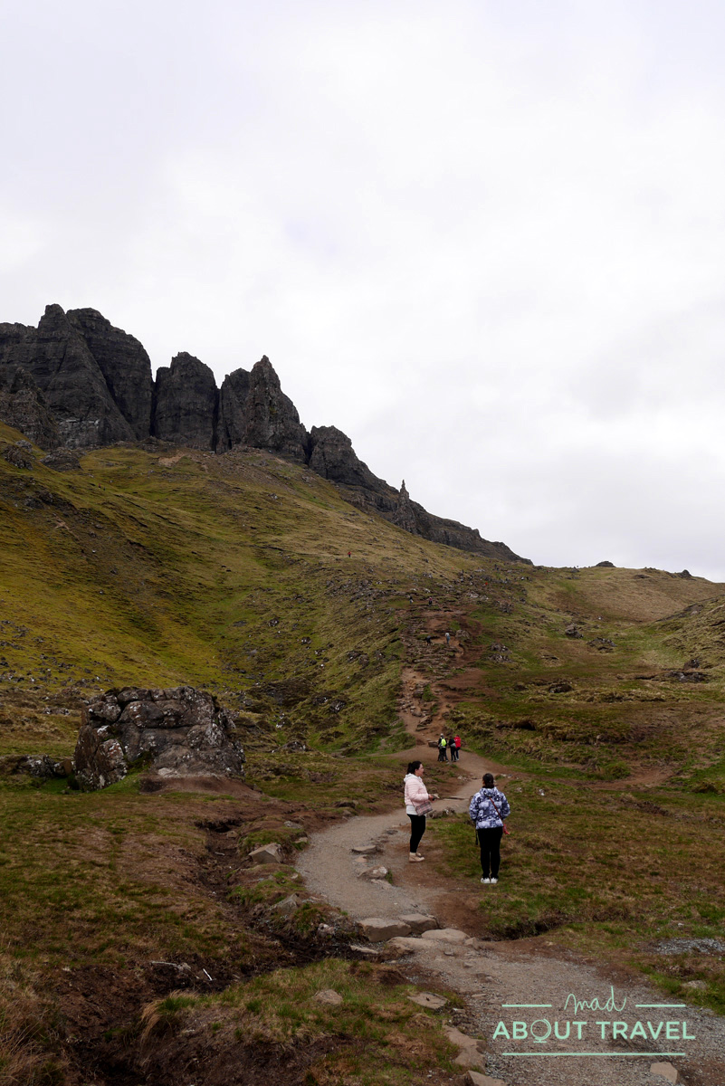 old man of storr en la isla de Skye