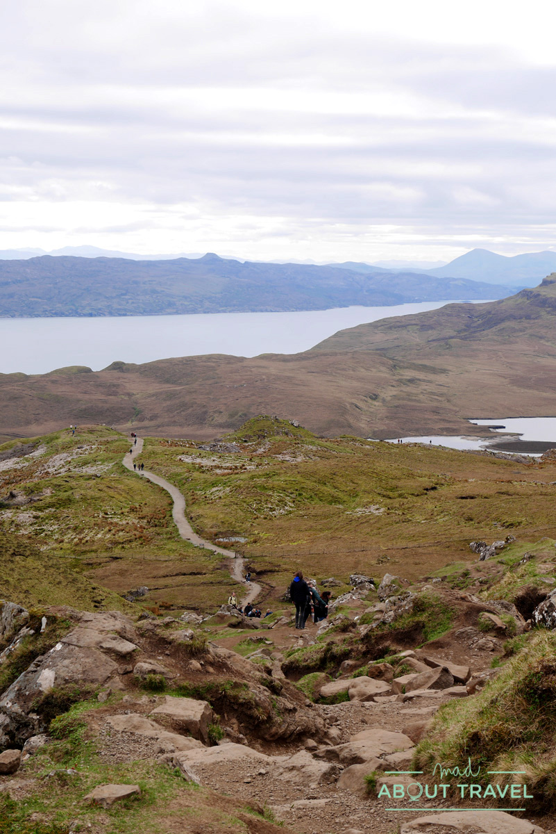 old man of storr en la isla de Skye
