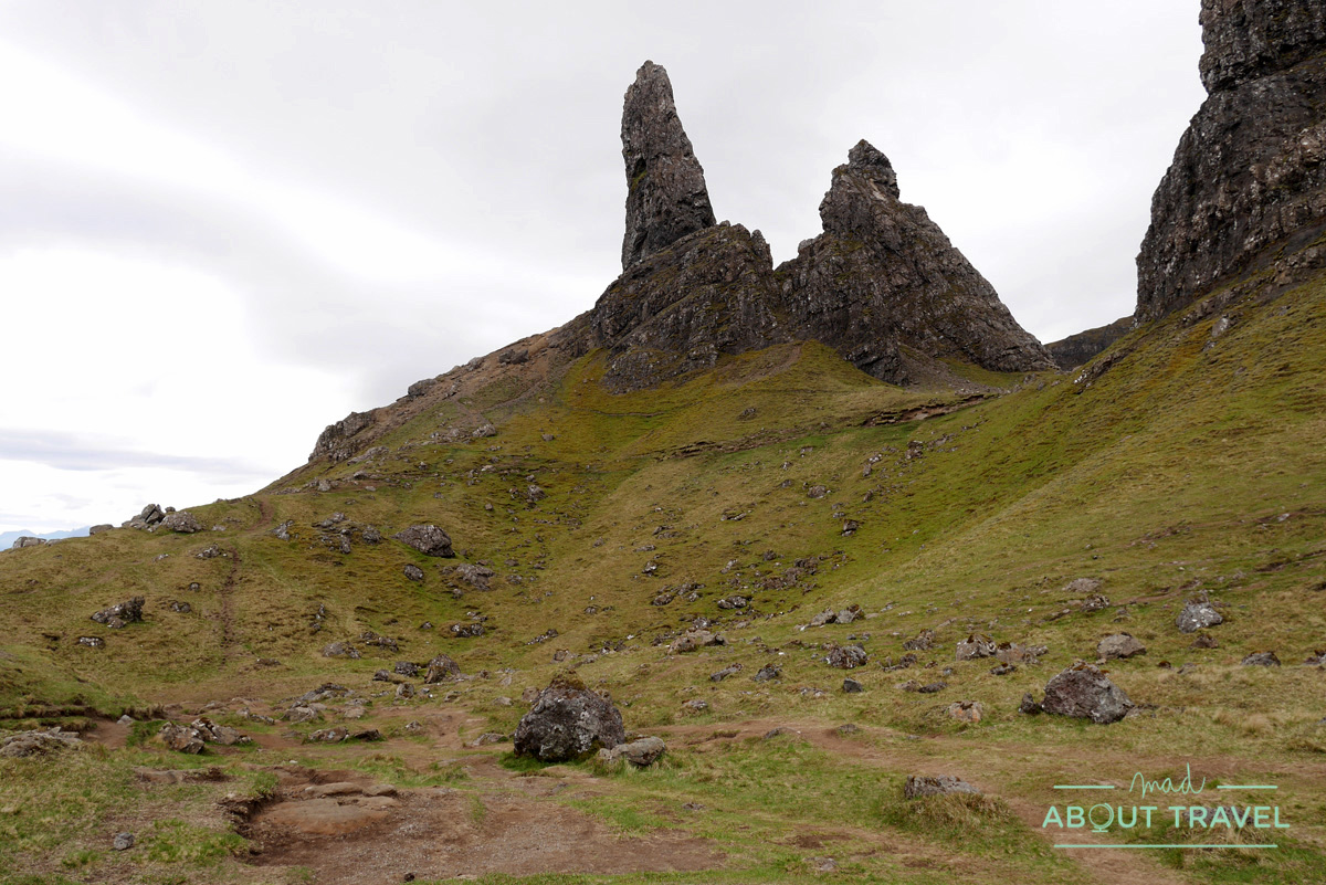 old man of storr en la isla de Skye