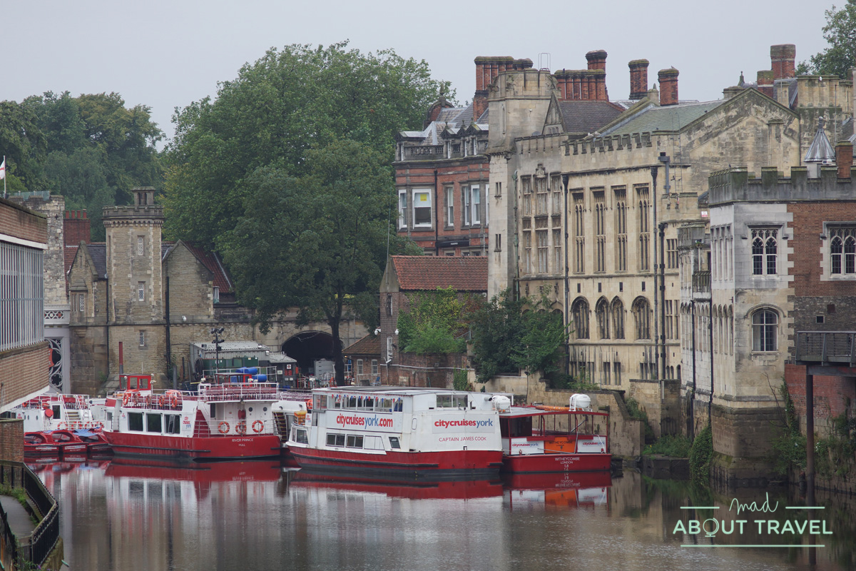 barcos en el río Ouse, York