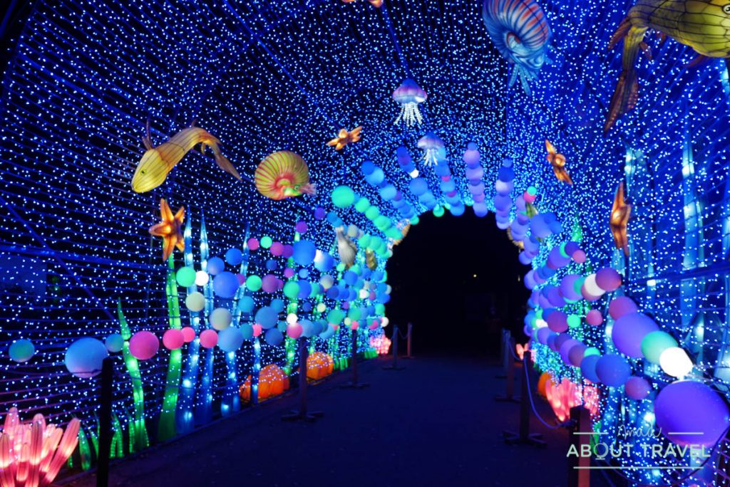 Giant Lanterns en el zoo de Edimburgo