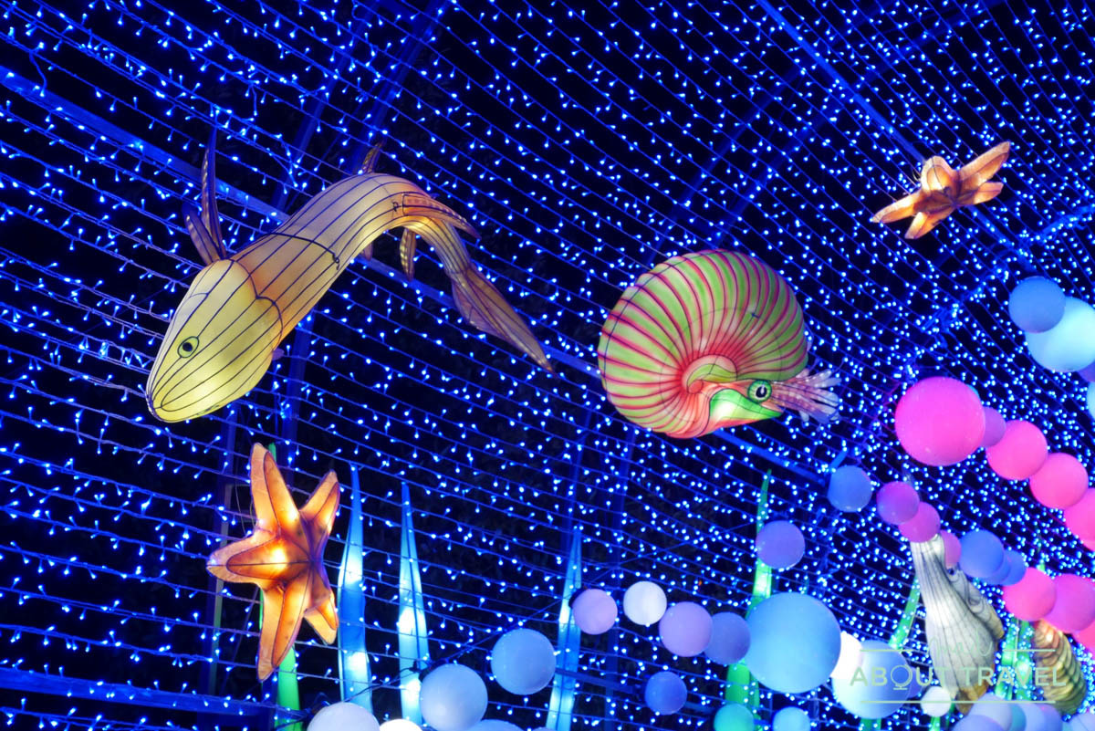 Giant Lanterns en el zoo de Edimburgo