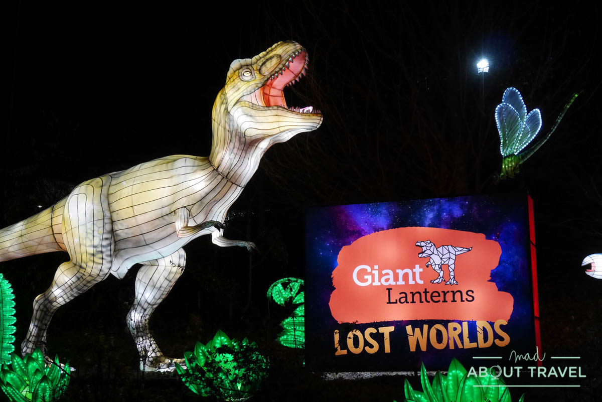 Giant Lanterns en el zoo de Edimburgo
