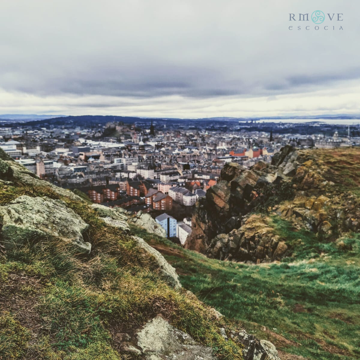 Vistas de Edimburgo desde Arthur’s Seat