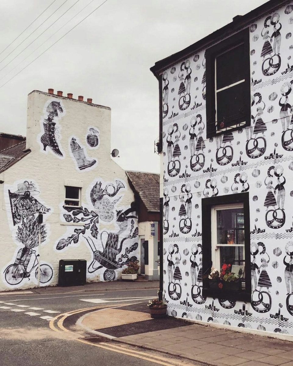Ilustración de Astrid Jaekel en Wigtown