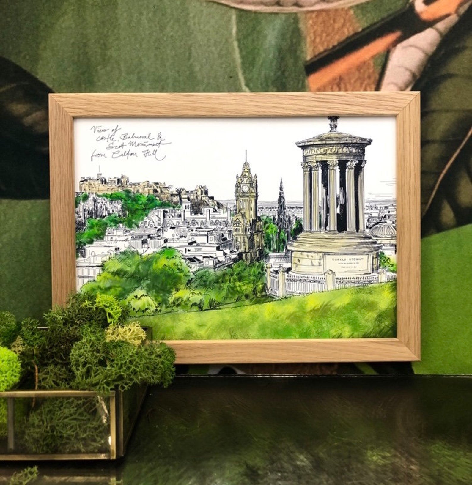 Ilustración de Edimburgo de Diedododa