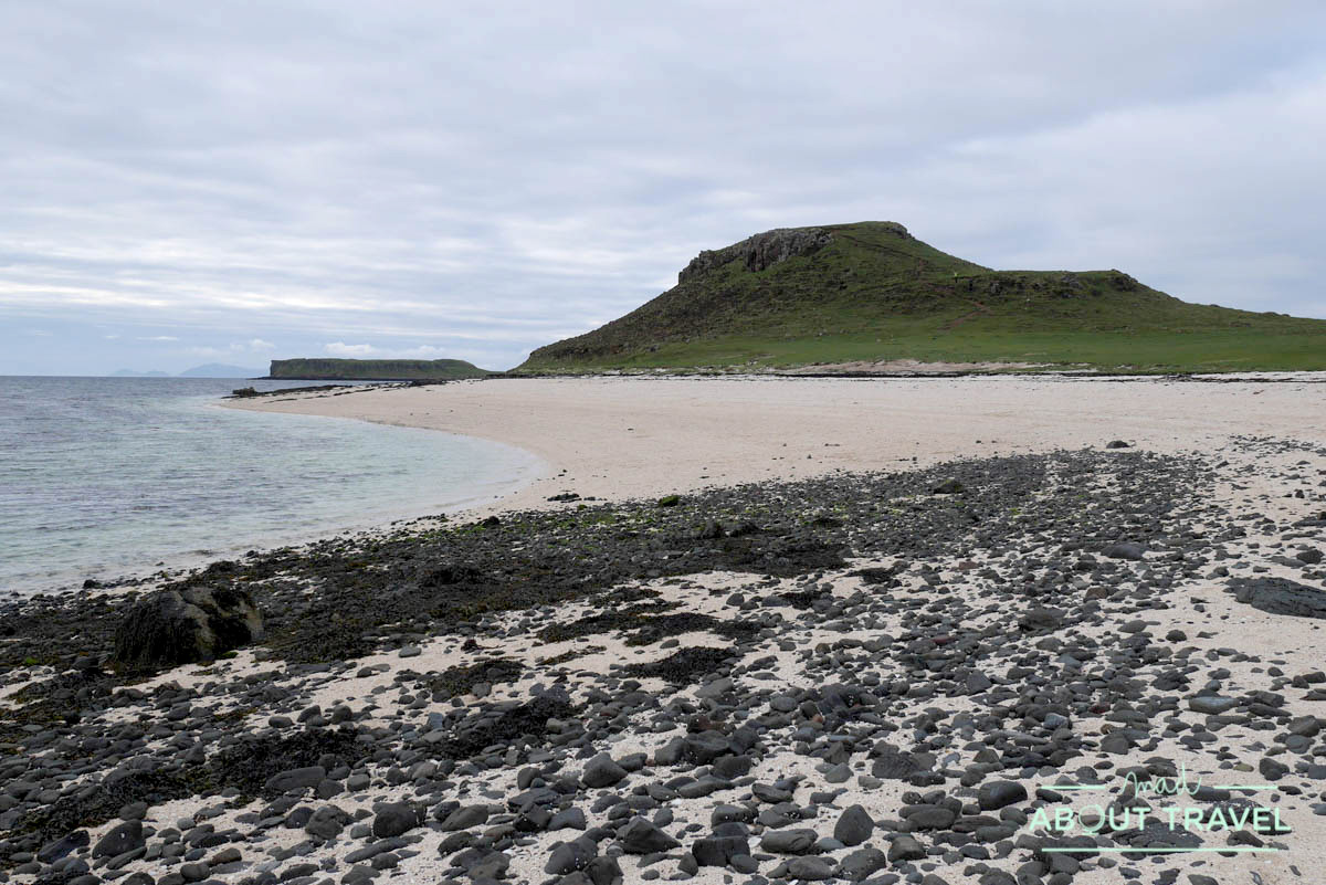 playa de claigan coral beach en la isla de skye
