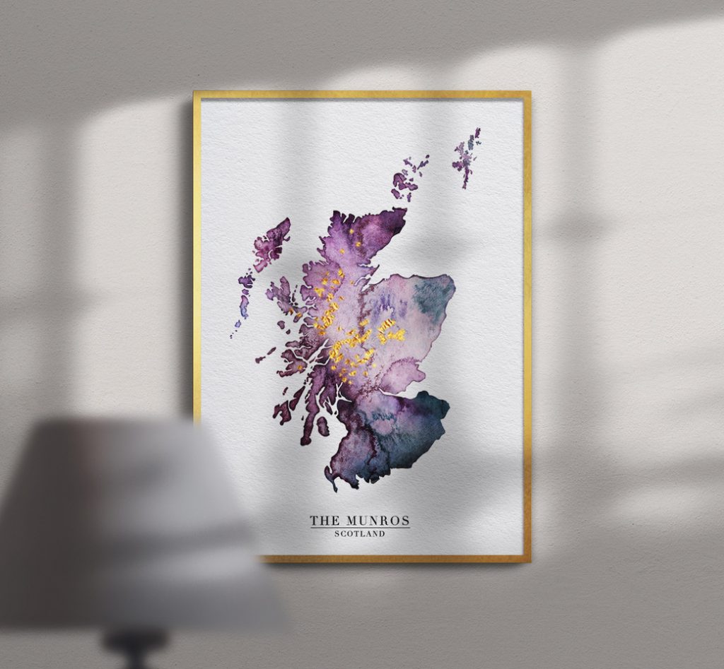 Ilustración de la isla de Lewis de Eilidh Jamieson