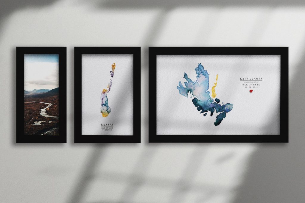 Ilustración de la isla de Lewis de Eilidh Jamieson