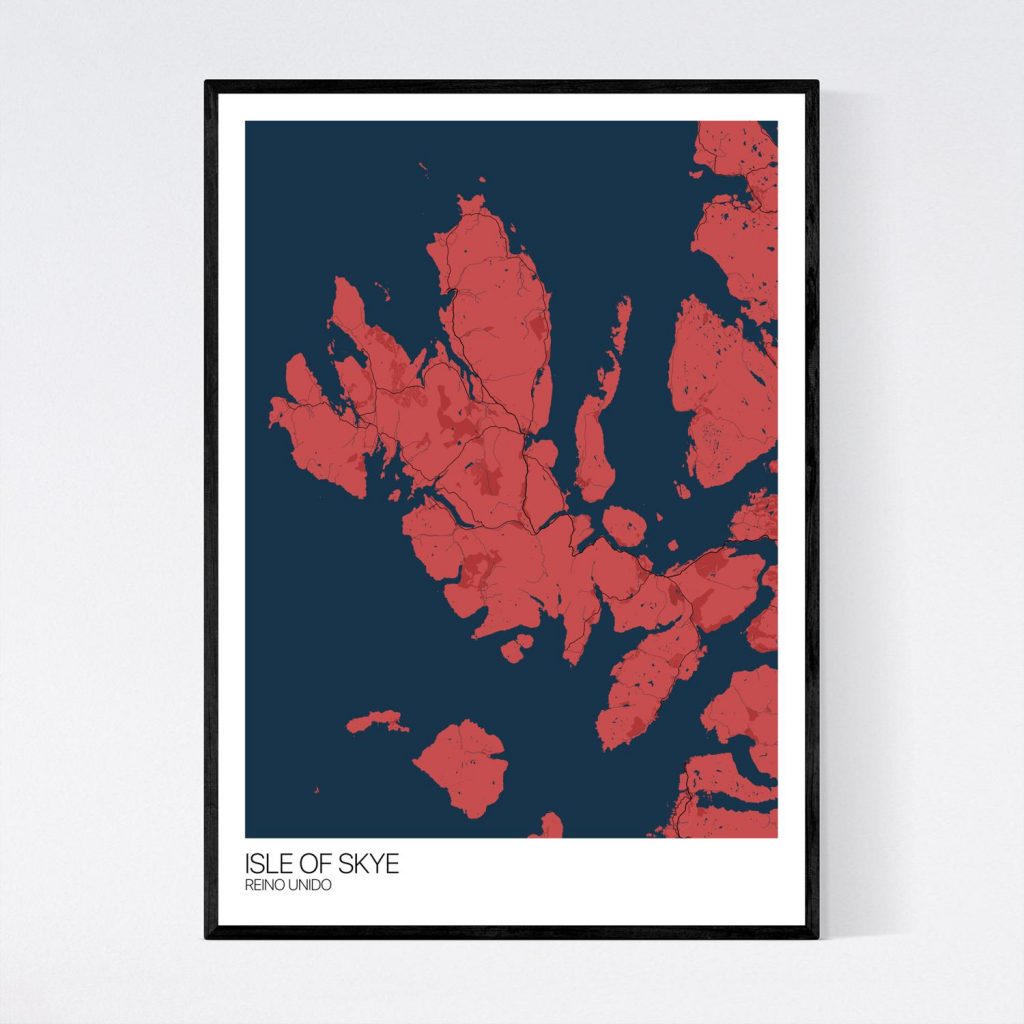 Mapa de Escocia de Mapply