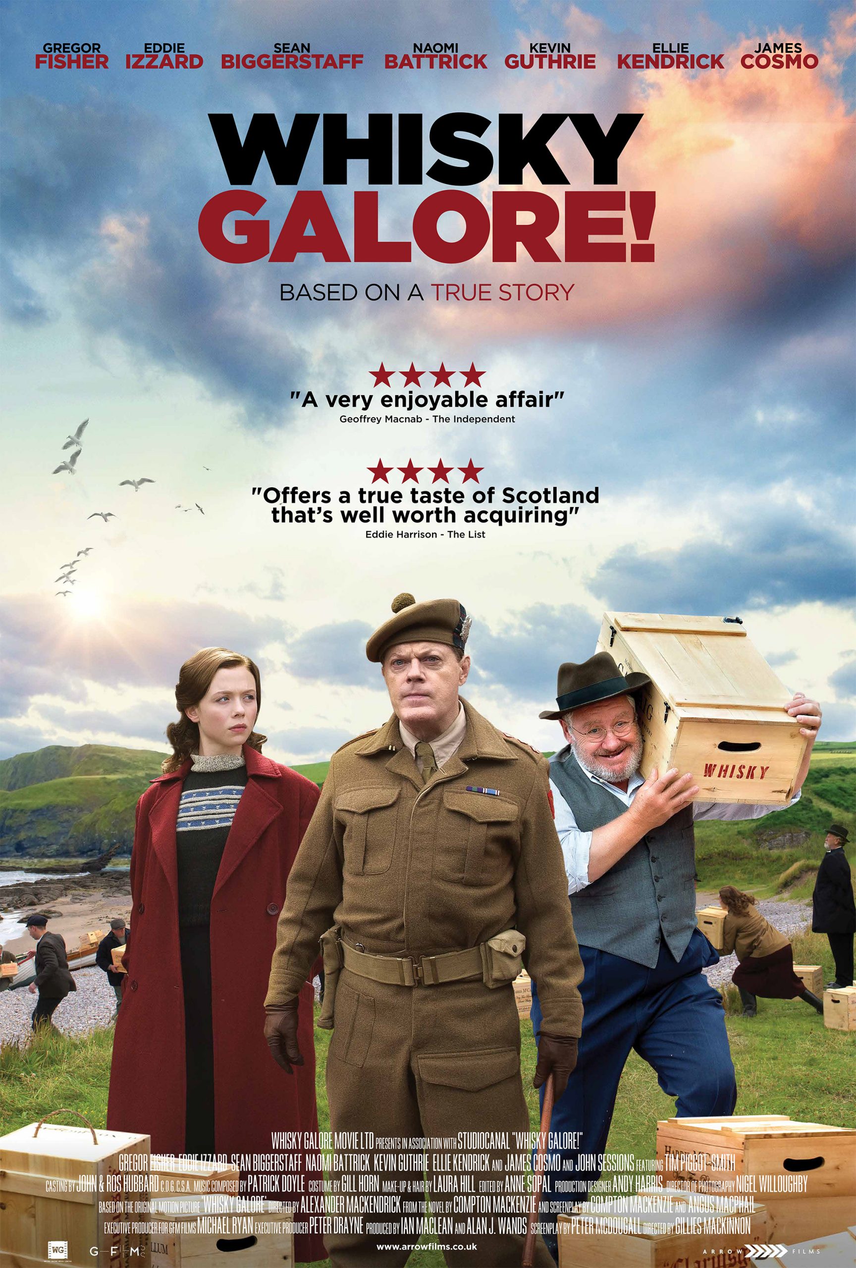 Cartel de la película Whisky Galore!