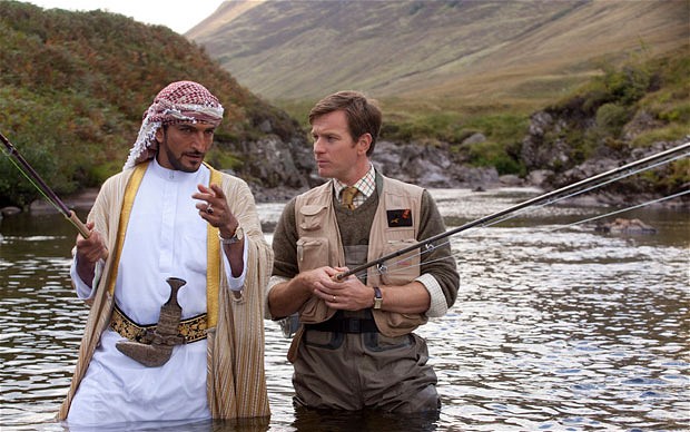 Imagen de la película La pesca del salmón en Yemen