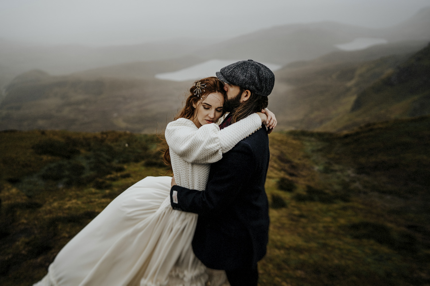 Sesión de boda en la isla de Skye