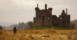 castillo de Kilchurn en Escocia